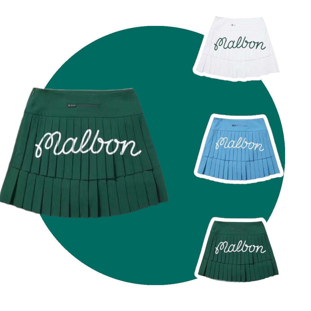 Chân váy golf Malbon, váy đánh golf, váy thể thao