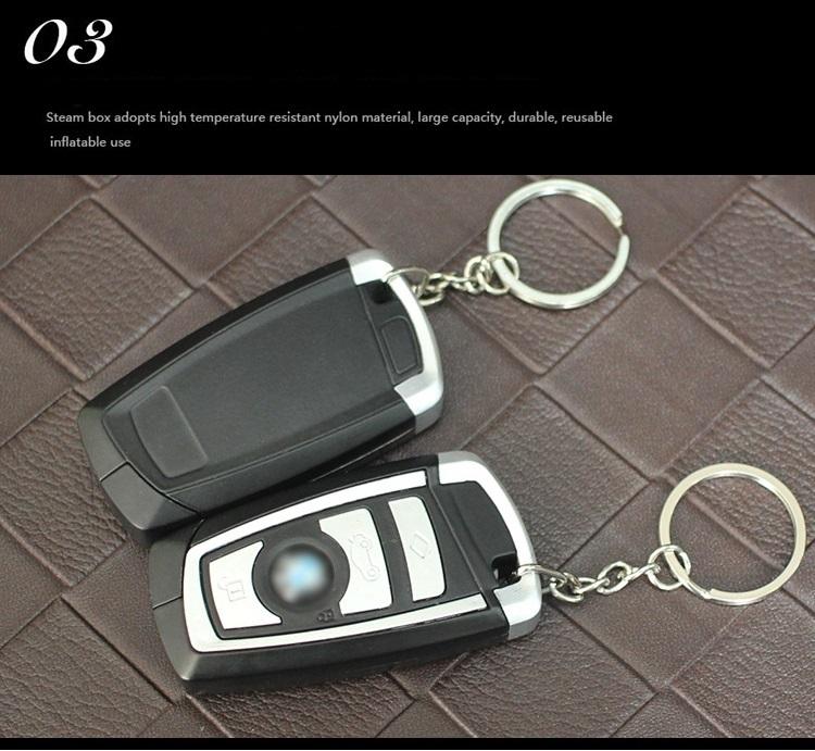 Bật lửa gas khò móc khóa hình Remote xe BMW mẫu TH182 ( Kim Loại )