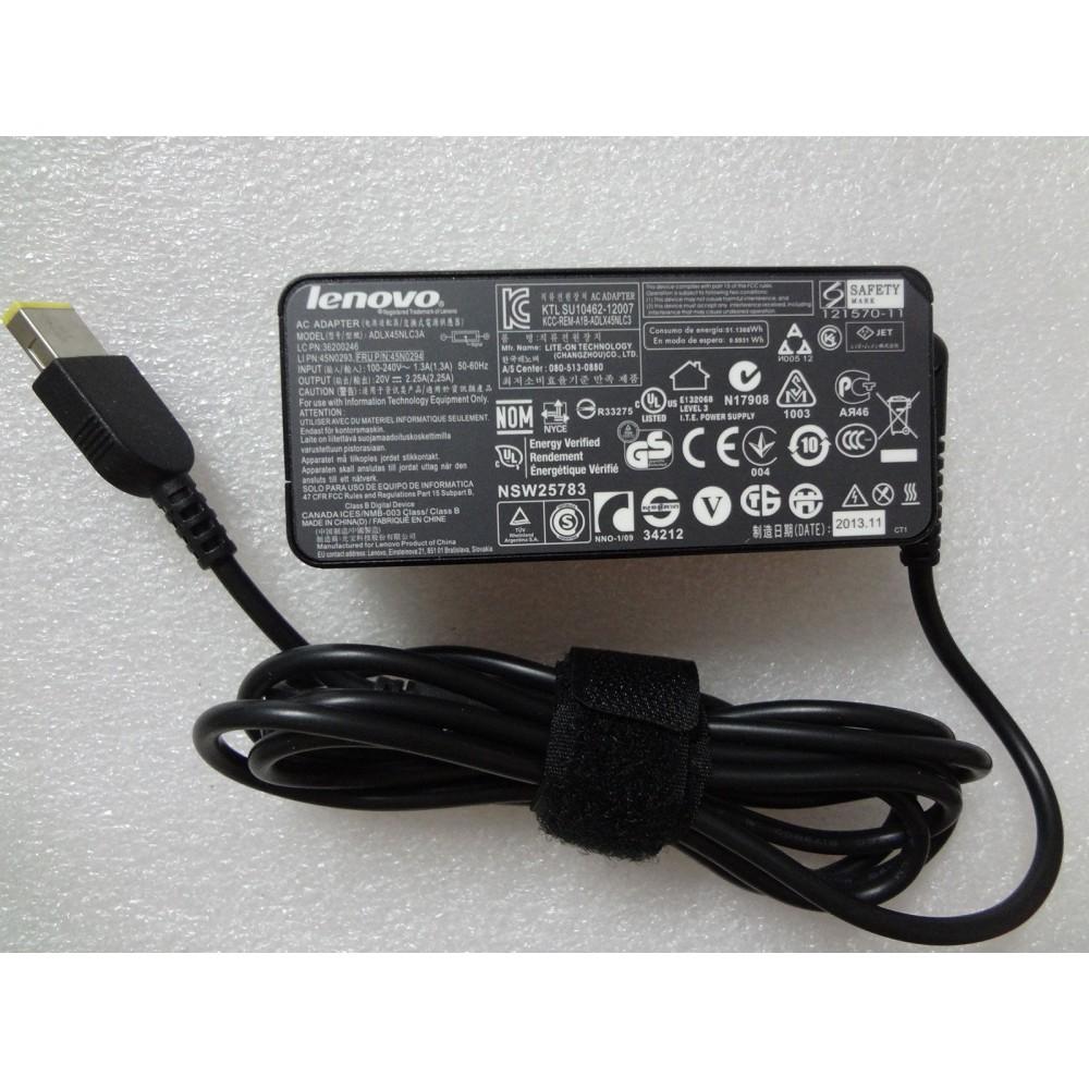 Sạc Laptop Lenovo Thinkpad X1 Carbon 20V 2.25A