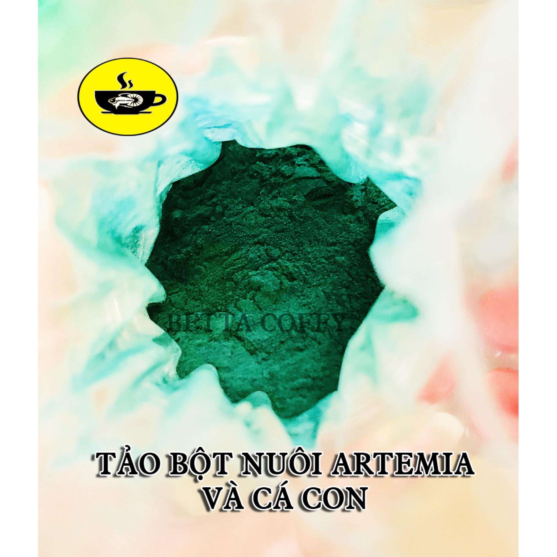 Tảo Bột - Thức ăn cho Artemia và cá con