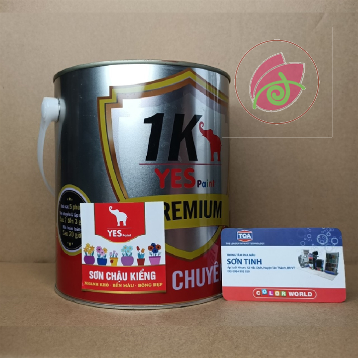 Sơn chậu cây cảnh, sơn chậu kiểng hệ xăng 2kg7