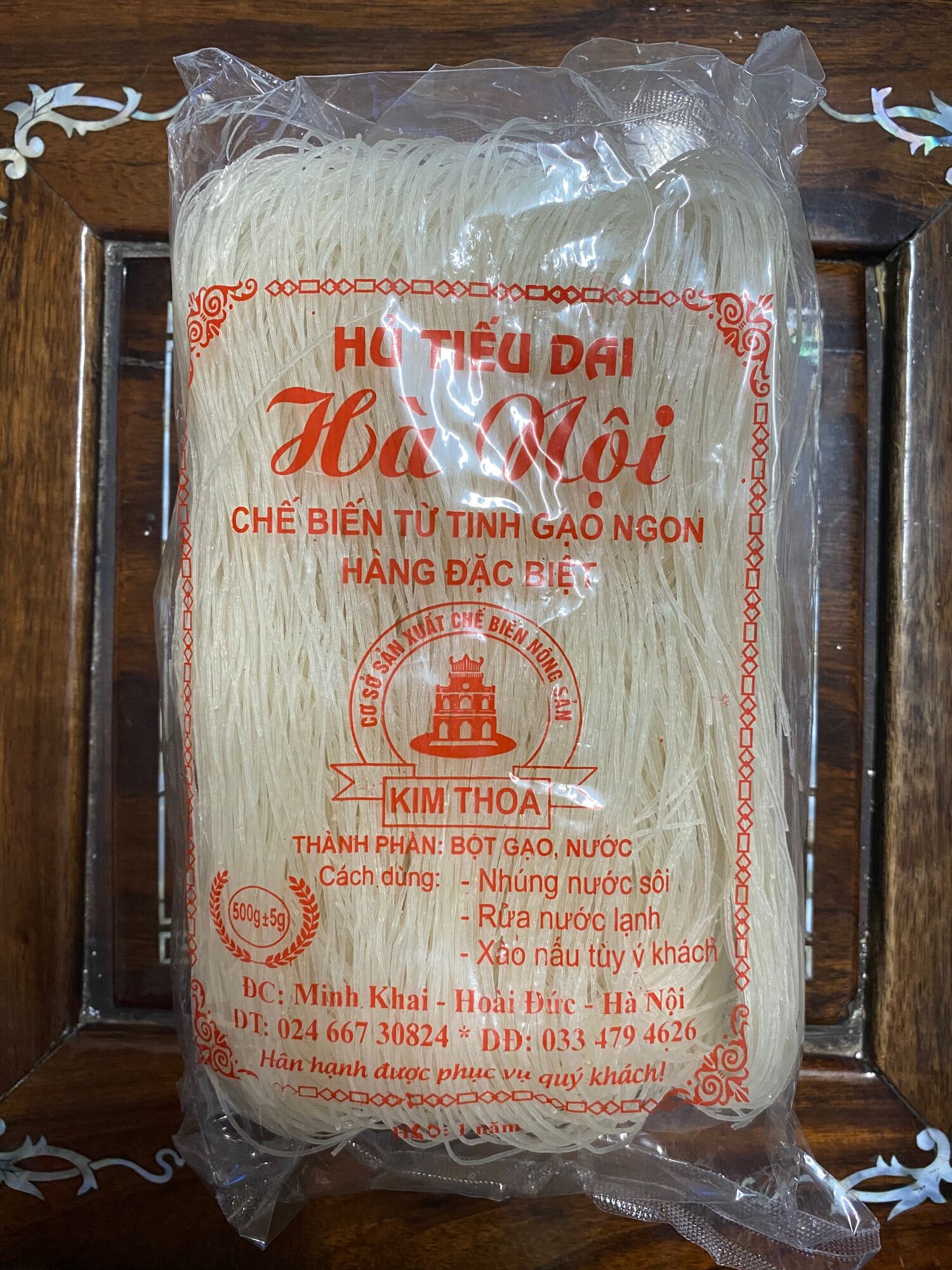 Hủ Tiếu Dai Hà Nội (500g)