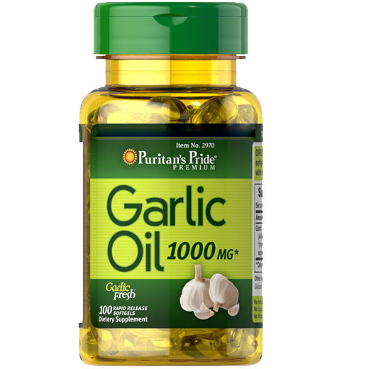 Viên Uống Tinh Dầu Tỏi Puritan s Pride Garlic Oil 1000mg 100 Viên