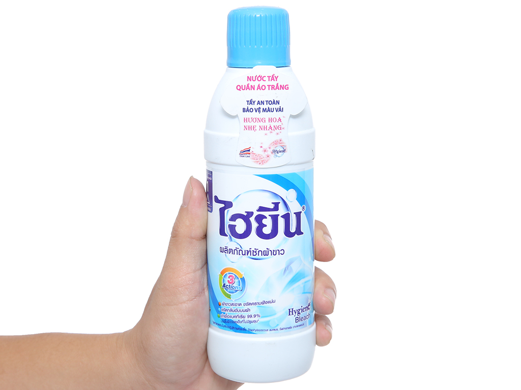 Tẩy quần áo trắng Hygiene 600ml thái lan