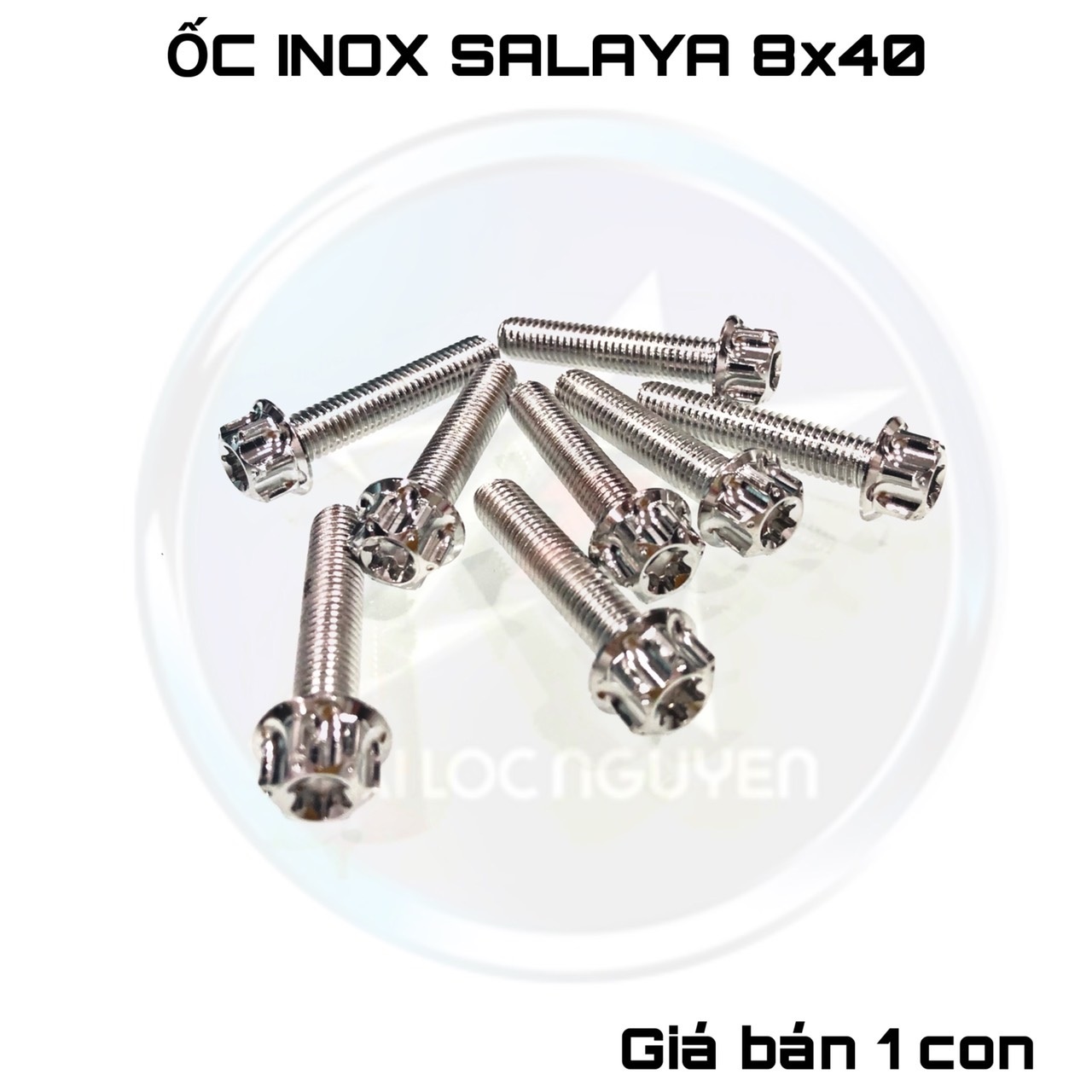 [HCM]ỐC INOX SALAYA SIZE 8X25 - 8X40