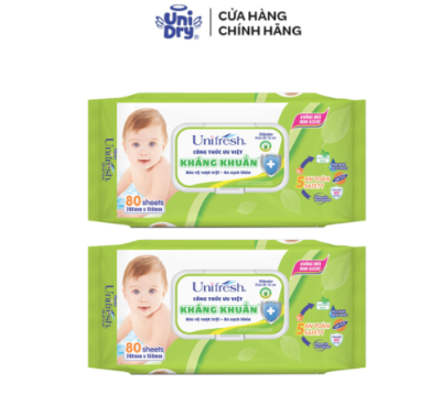 [QUÀ TẶNG KHÔNG BÁN] COMBO 2 khăn ướt Aloe Vera 80 miếng