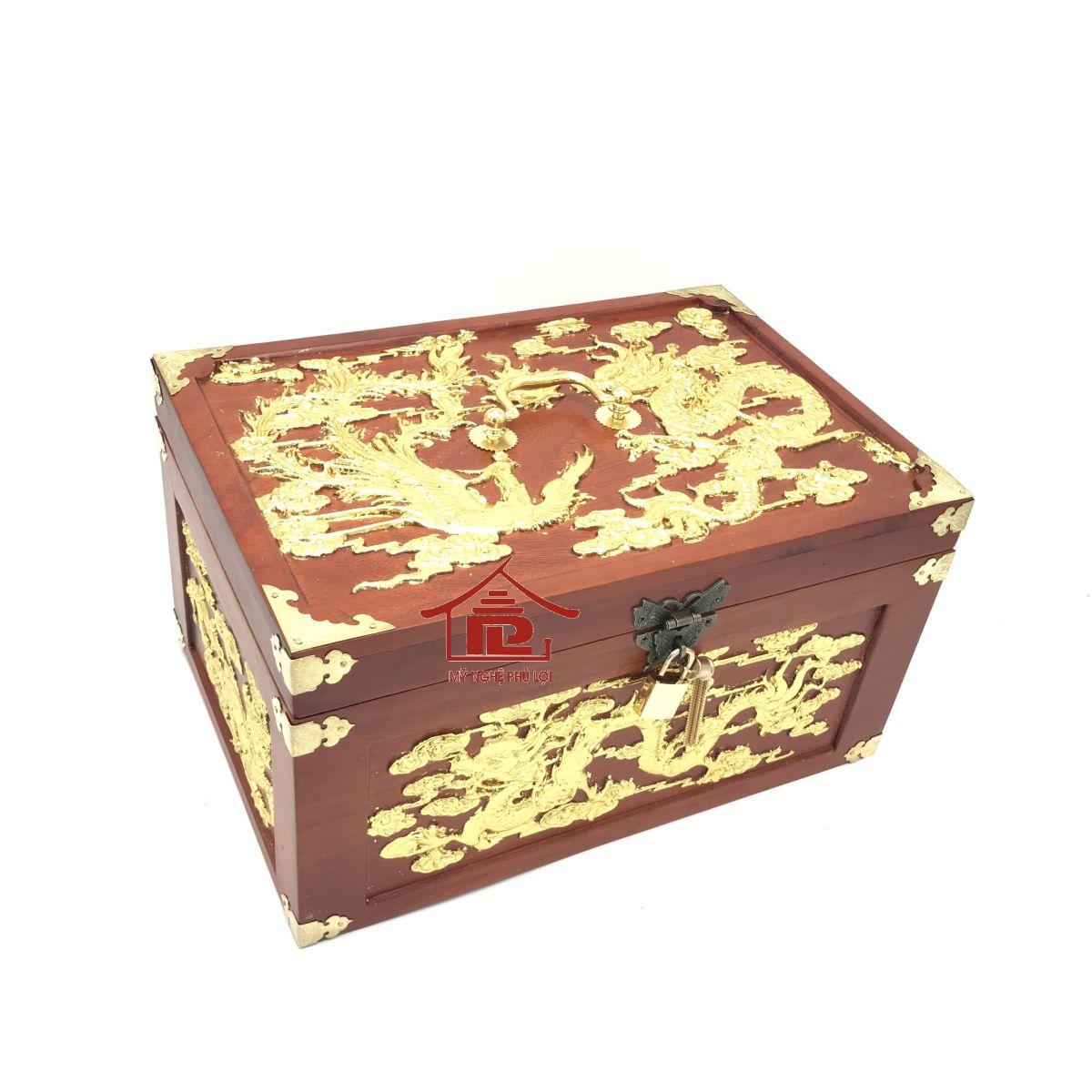 Hộp đựng vật dụng cao cấp (tráp tứ linh)