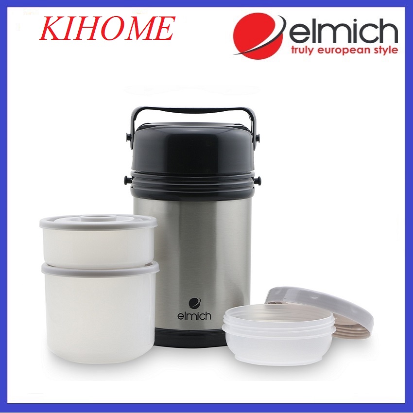 [HCM]Bình đựng thức ăn giữ nhiệt Elmich EL3144 1800ml