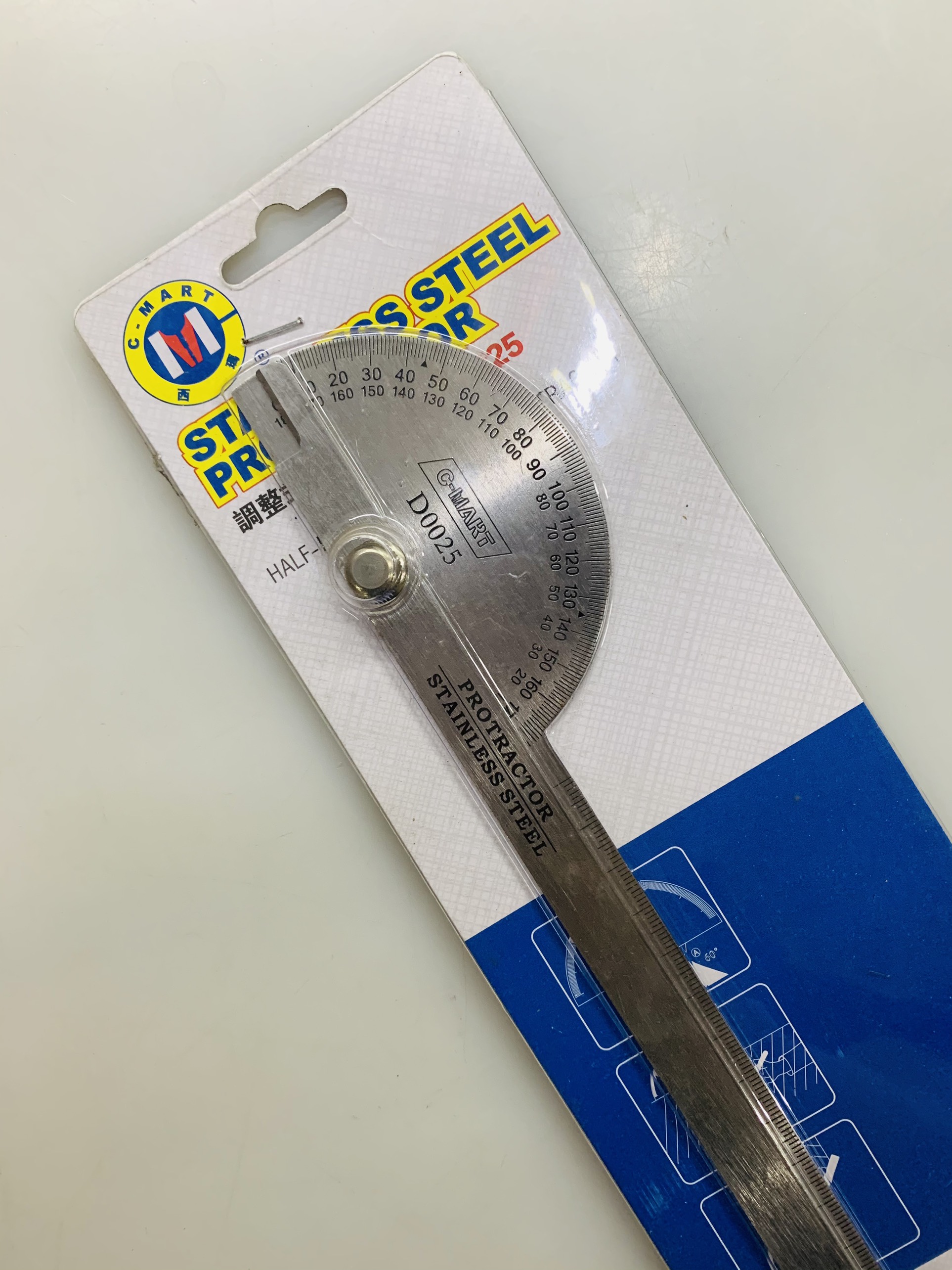 Thước đo độ C-Mart D0025 250mm