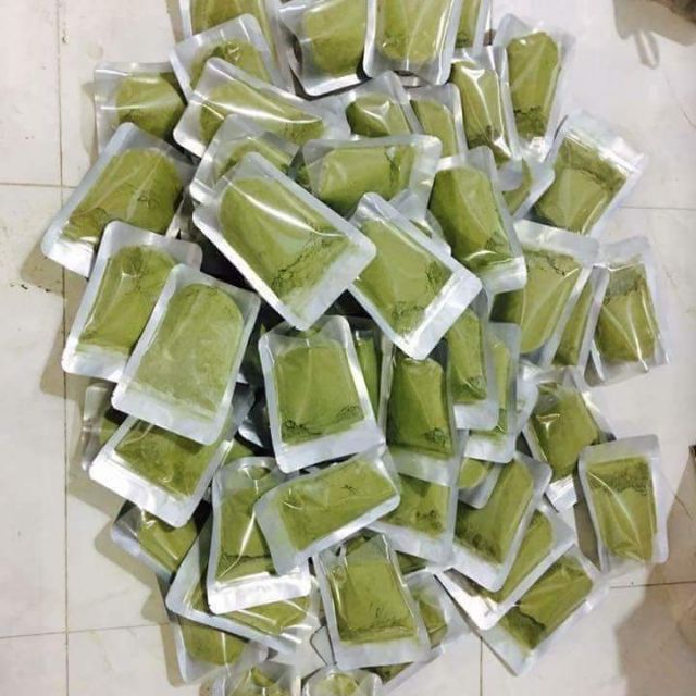 Bột trà xanh Thái Nguyên đắp mặt gói 100g