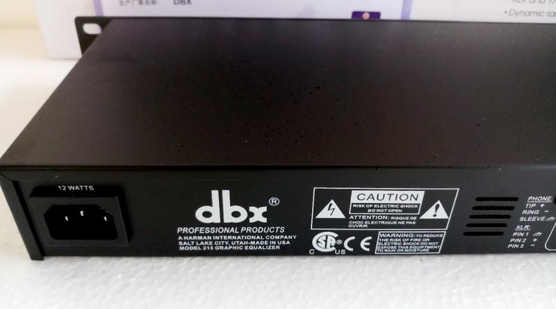 Lọc tiếng Equalizer DBX -215( loại 1)