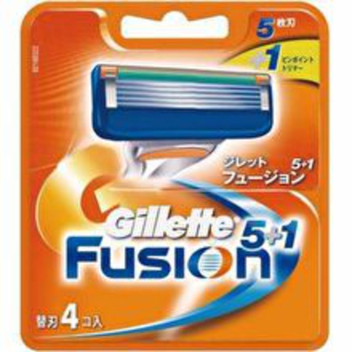 Lưỡi  dao cạo râu Gillette Fusion 5+1 vỉ 4