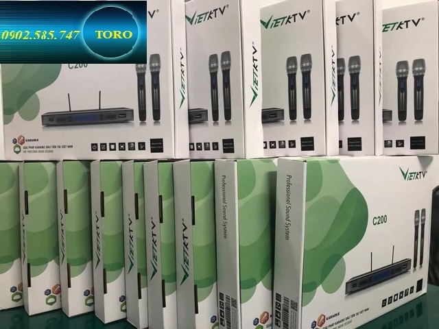 [HCM]MICRO KHÔNG DÂY CAO CẤP VIETKTV C200