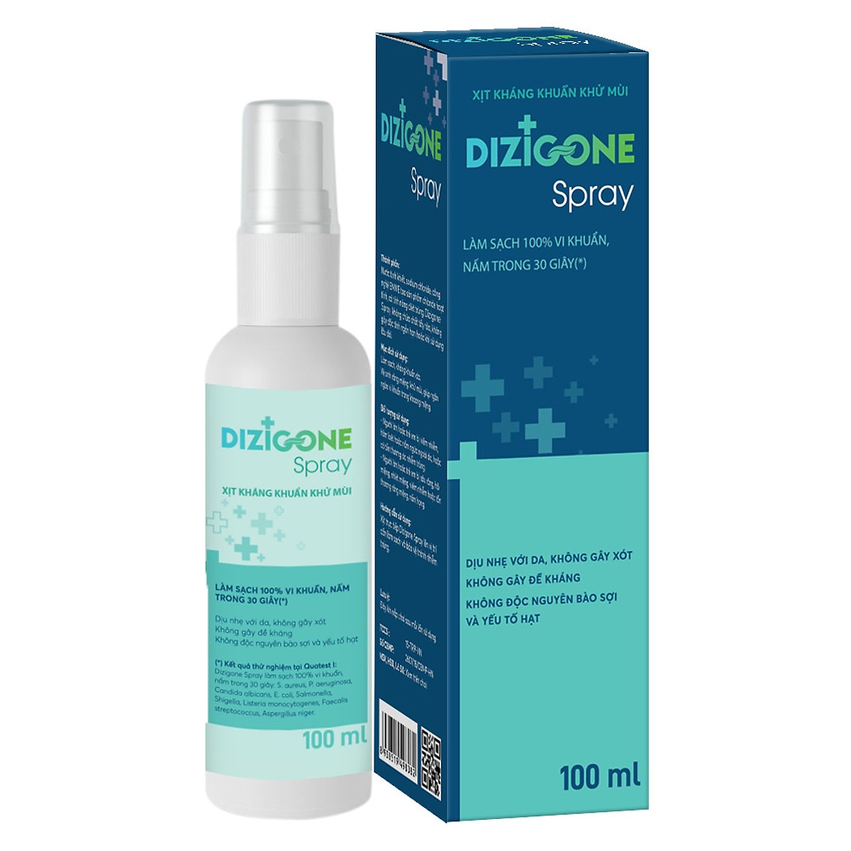 Xịt Kháng Khuẩn Khử Mùi Dizigone Spray 100ml