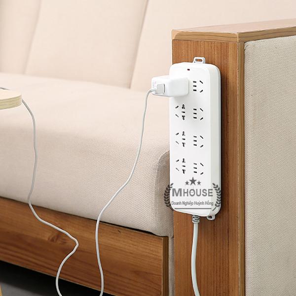 Bộ Móc Treo Ổ Cắm Điện An Toàn Miếng Dán Cố Định Vật Dụng
