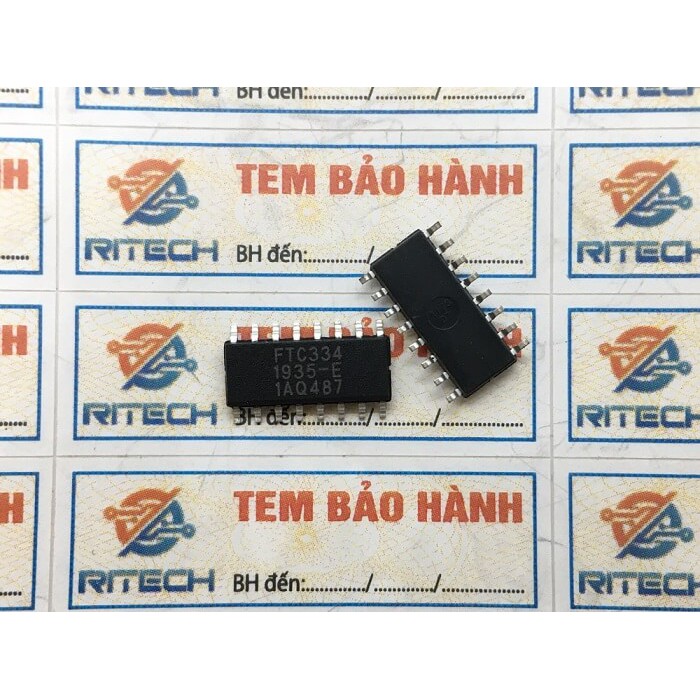 Combo 2 con ftc334c, ftc334b, ftc334,f ftc334k sop-16 ic