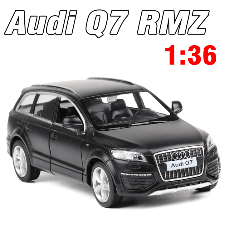 Xe ô tô RMZ Audi Q7 chạy cót xe bằng sắt mở được cửa đồ chơi trẻ em