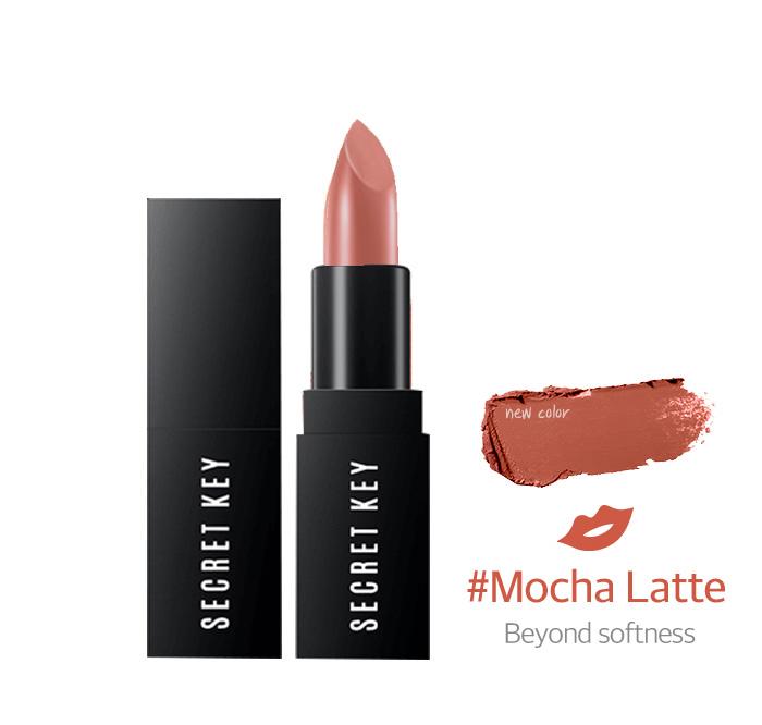 [HCM][12/09/2021] Son Lì Secret Key Fitting Forever Lipstick 3.5g #16 Macha Latte (Cam đất)