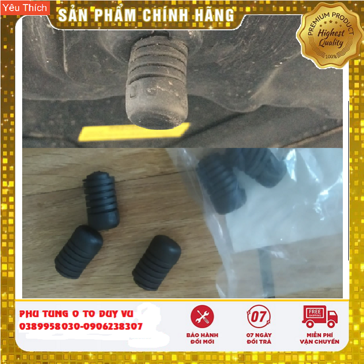 nút giảm chấn cốp hậu dùng cho xe kia và hyundai