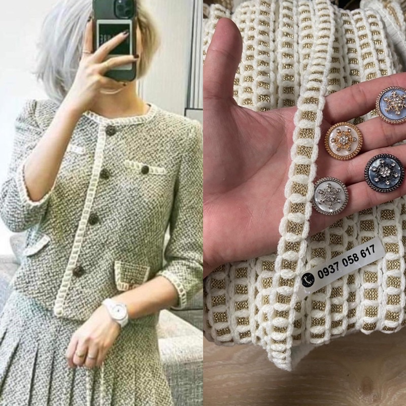 dây viền áo dạ ( viền áo tweed)️️️