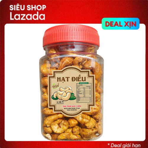 250G HẠT ĐIỀU NGUYÊN RANG TỎI ỚT THƠM NGON CHẤT LƯỢNG HIỆU TPS