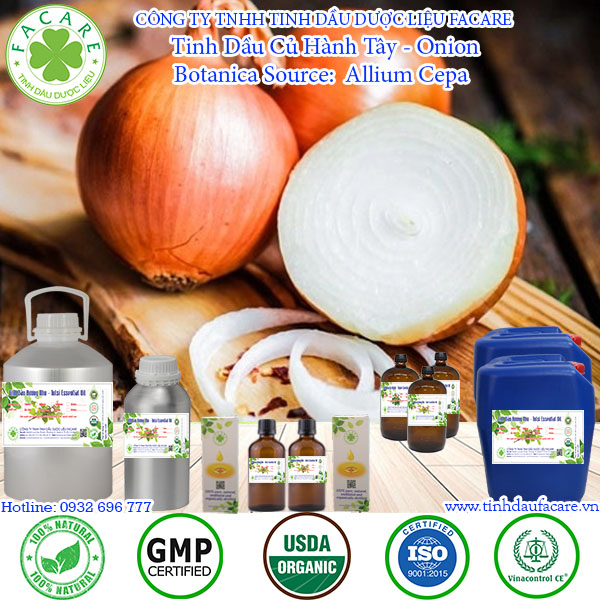 Tinh dầu Củ hành tây Onion essential oil - 10ml