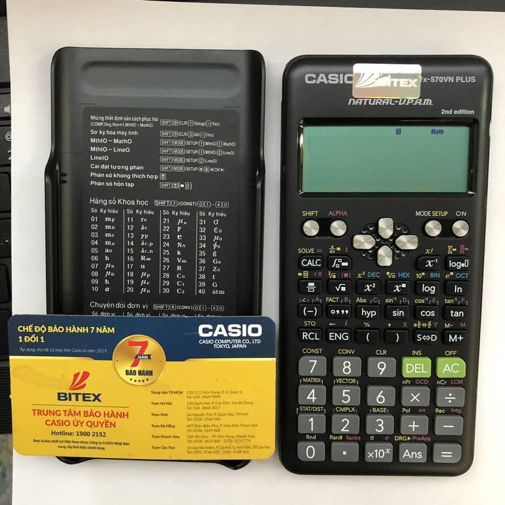 [Bảo hành 7 năm] Máy tính CASIO FX 570VN Plus
