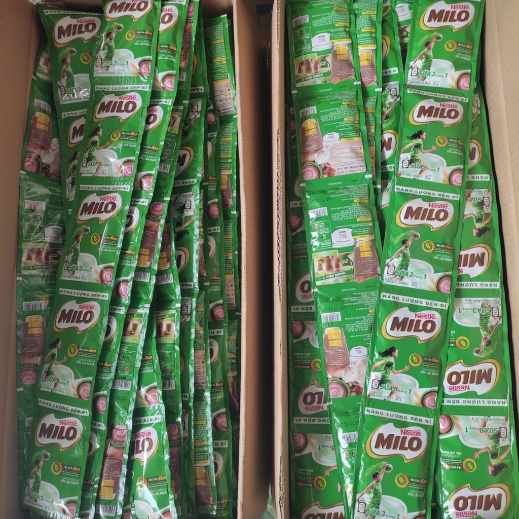 Sữa bột Milo (dây 10 gói x 22g)