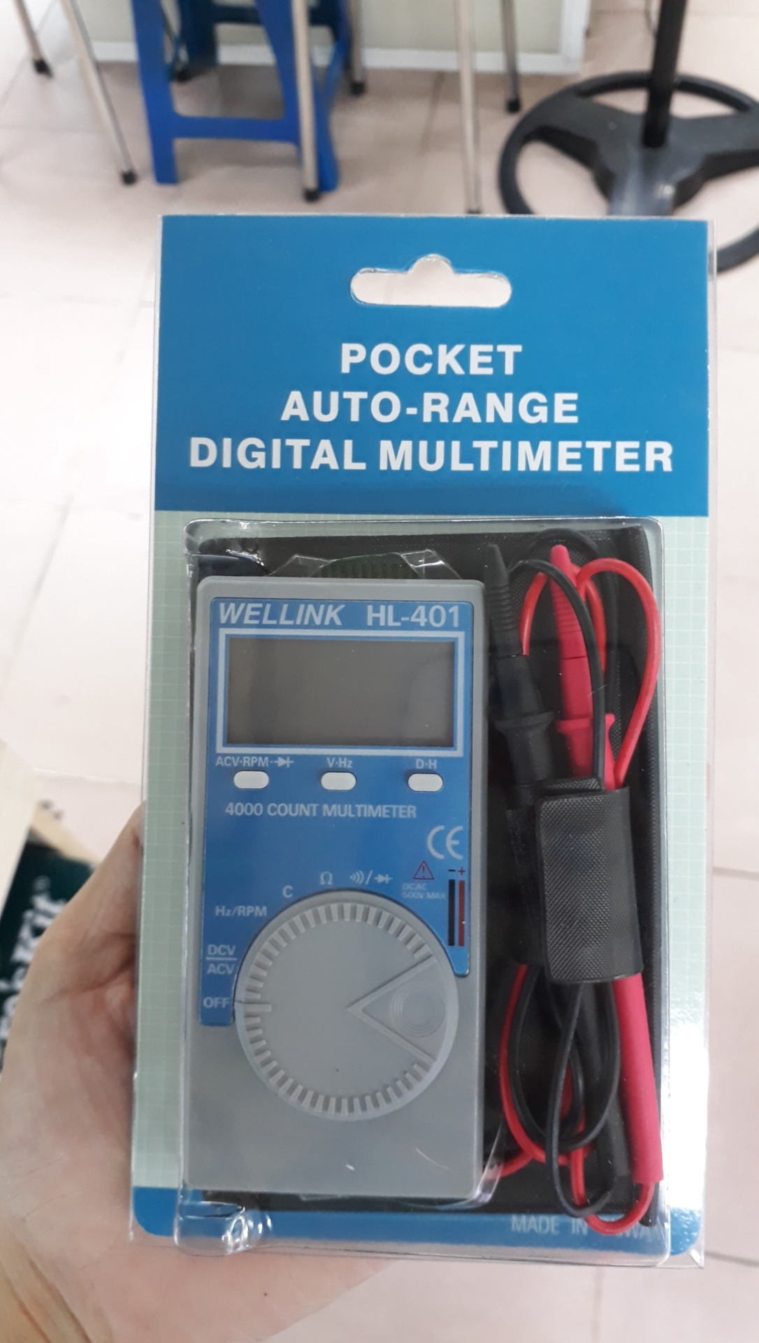 [HCM]Đồng hồ đo Wellink HL-401