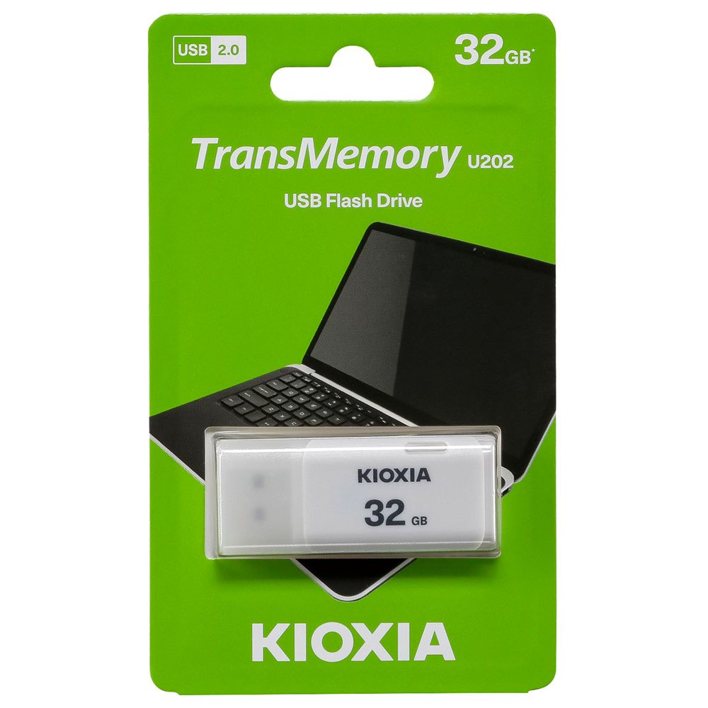 Usb kioxia 32gb usb 2.0 u202 white - hàng chính hãng