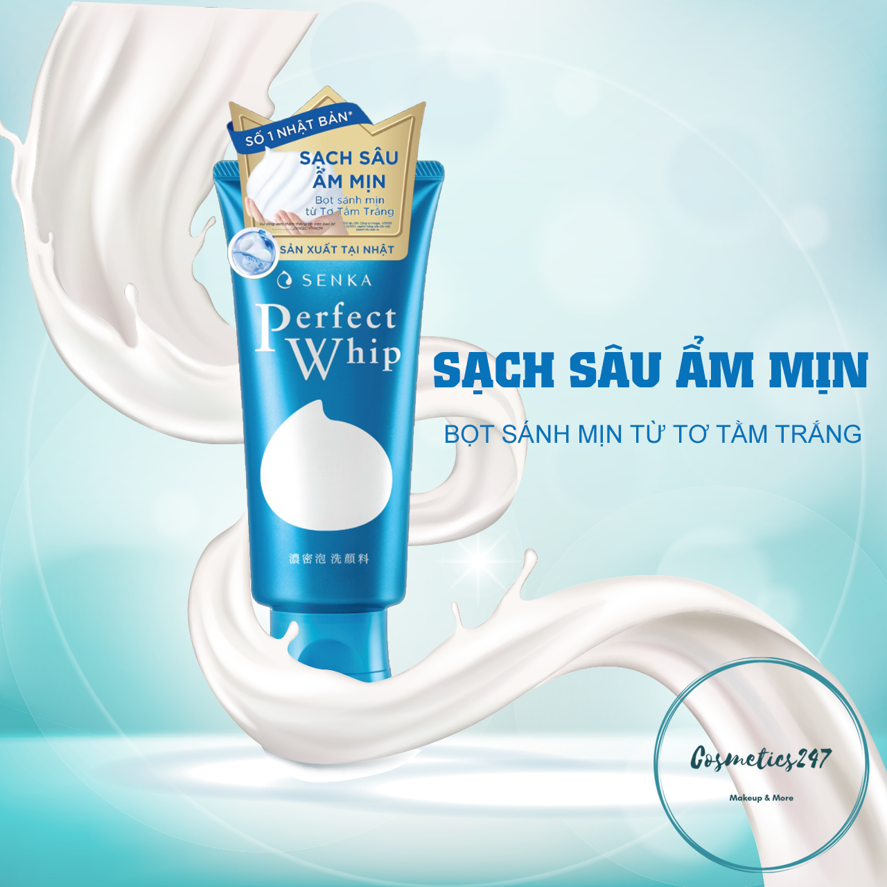 Sữa rửa mặt Senka dành cho mọi loại da