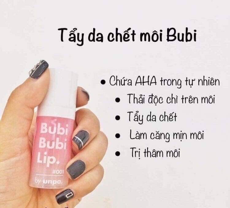 TẨY DA CHẾT MÔI BUBI BUBI LIP