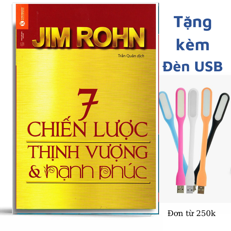 7 Chiến Lược Thịnh Vượng Và Hạnh Phúc (Tái Bản) - Tặng bookmark