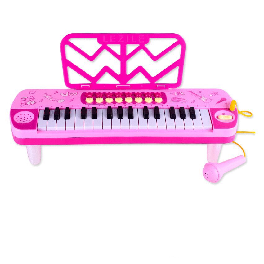 Đàn Organ có míc giúp bé phát triển mẫu mới nhất (Xanh)