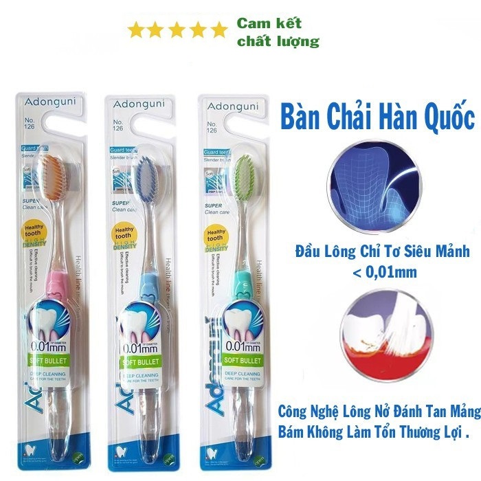 Bàn Chải Đánh Răng Hàn Quốc No.126