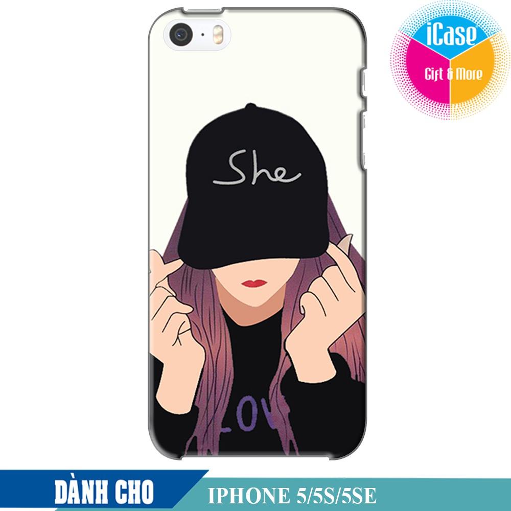 Case for iPhone 5S Girl