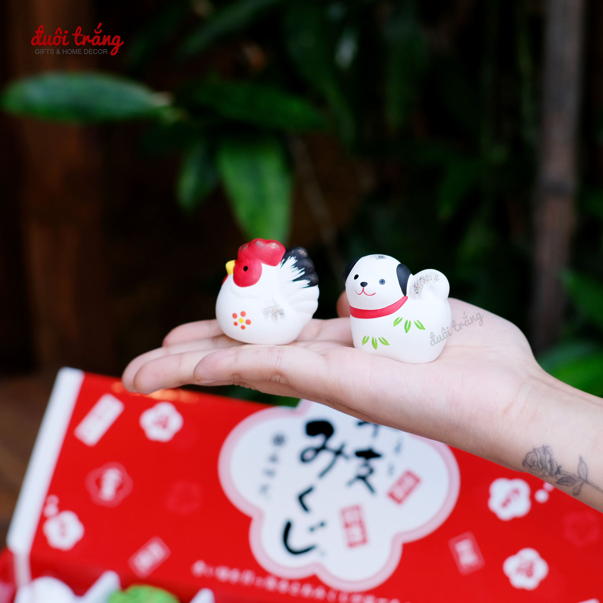 12 Con giáp sứ (Giá lẻ 1 con, được chọn mẫu) - Hãng Yakushigama