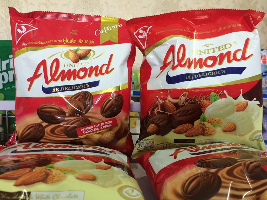 Kẹo SOCOLA ALMOND KẸO SOCOLA HẠNH NHÂN THÁI LAN
