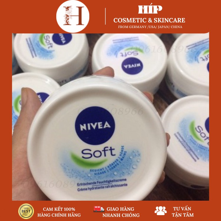 KEM DƯỠNG TOÀN THÂN NIVEA SOFT 200ML