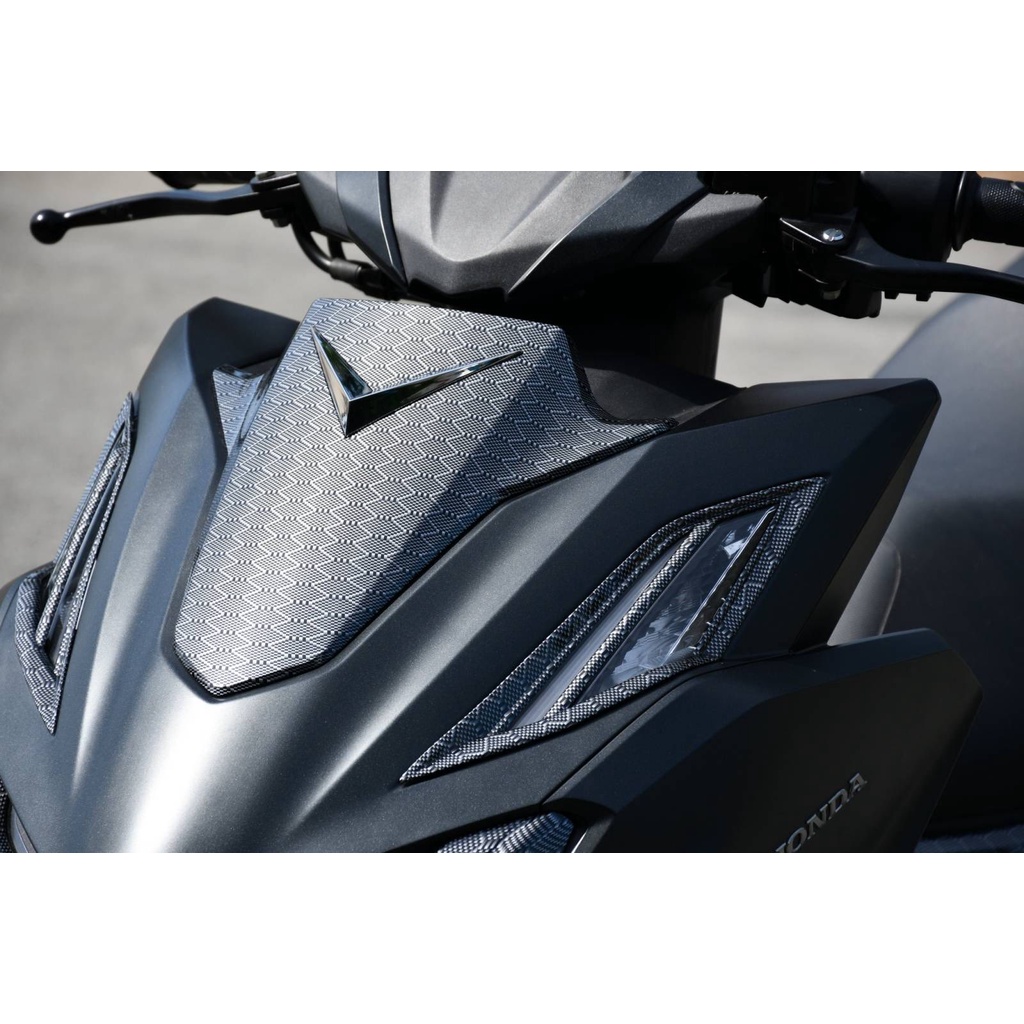 Mặt nạ carbon dùng cho xe vario 160