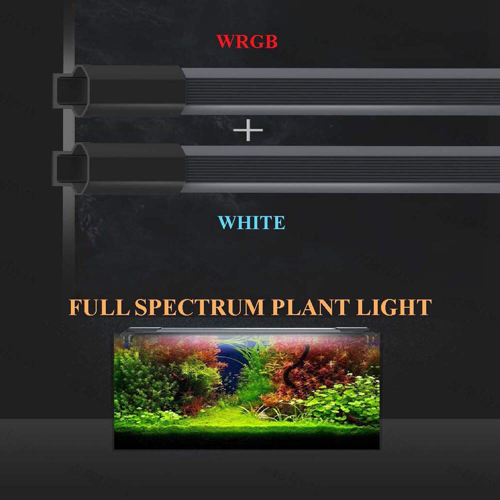 Đèn Led JIYIN WRGB thủy sinh cho bể 26-65cm