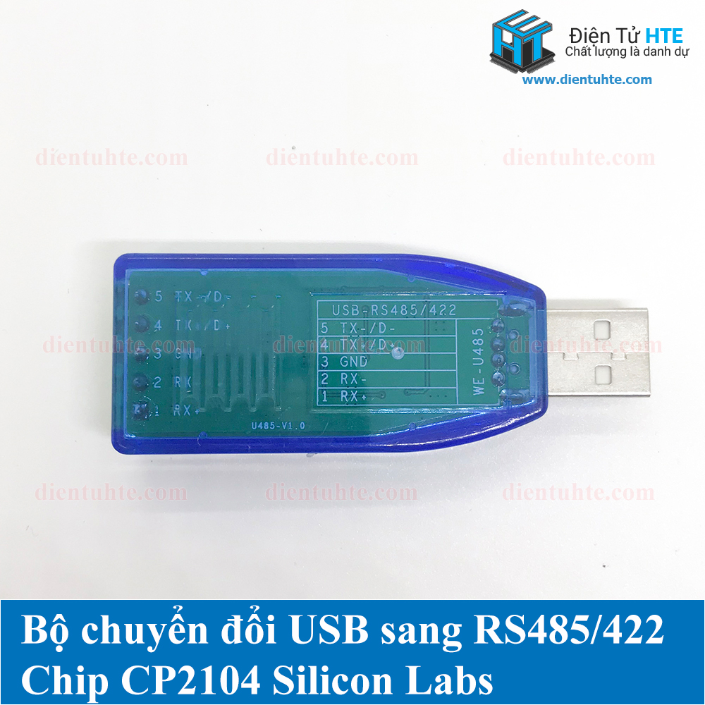 Bộ chuyển đổi USB sang RS485 RS422 Chip CP2104