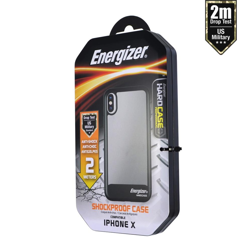 ỐP LƯNG ENERGIZER CHỐNG SỐC 2M CHO IPHONE X - ENCOSPIP8BK