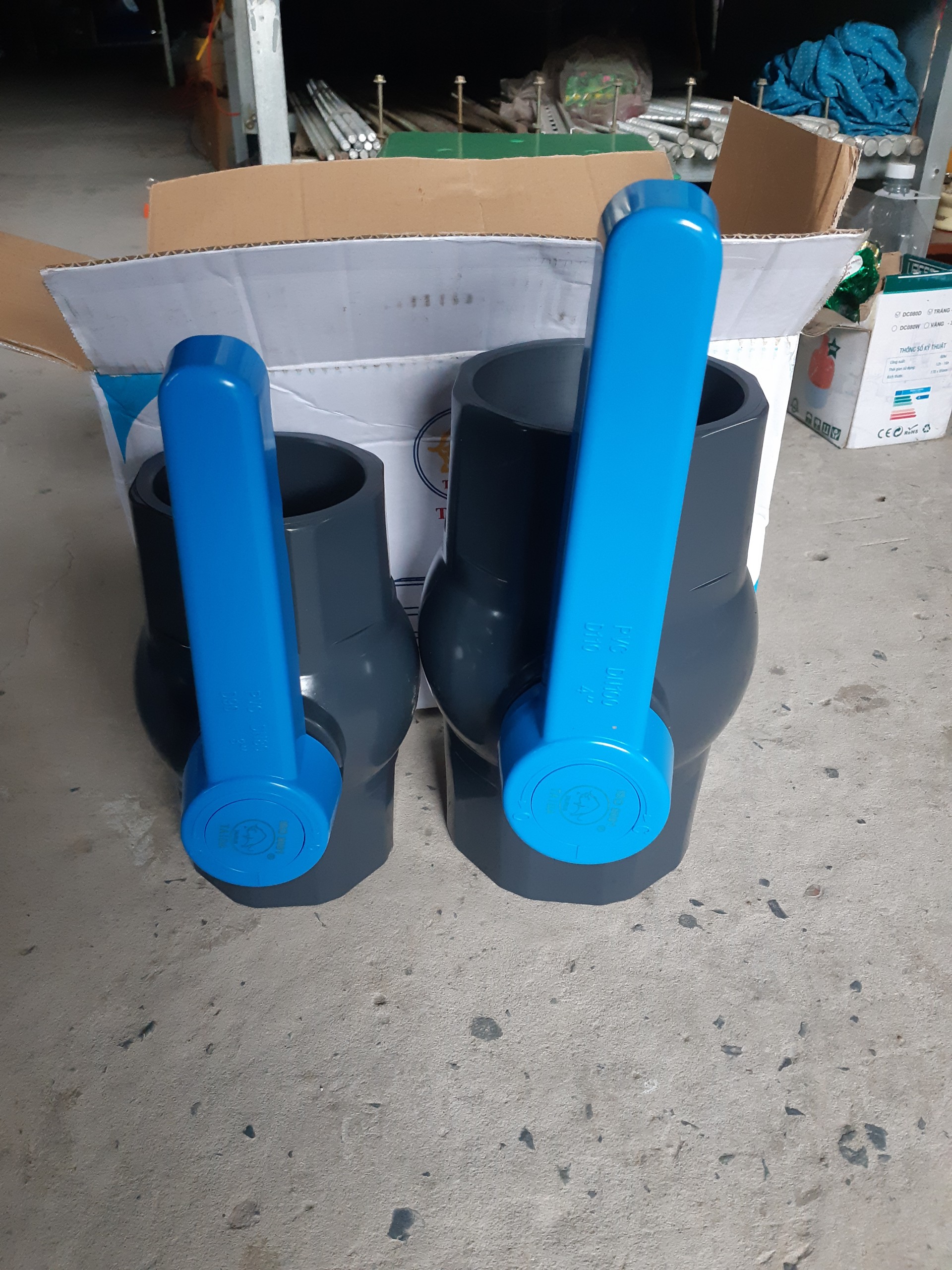 Van Nhụa PVC TAIDA phi 114