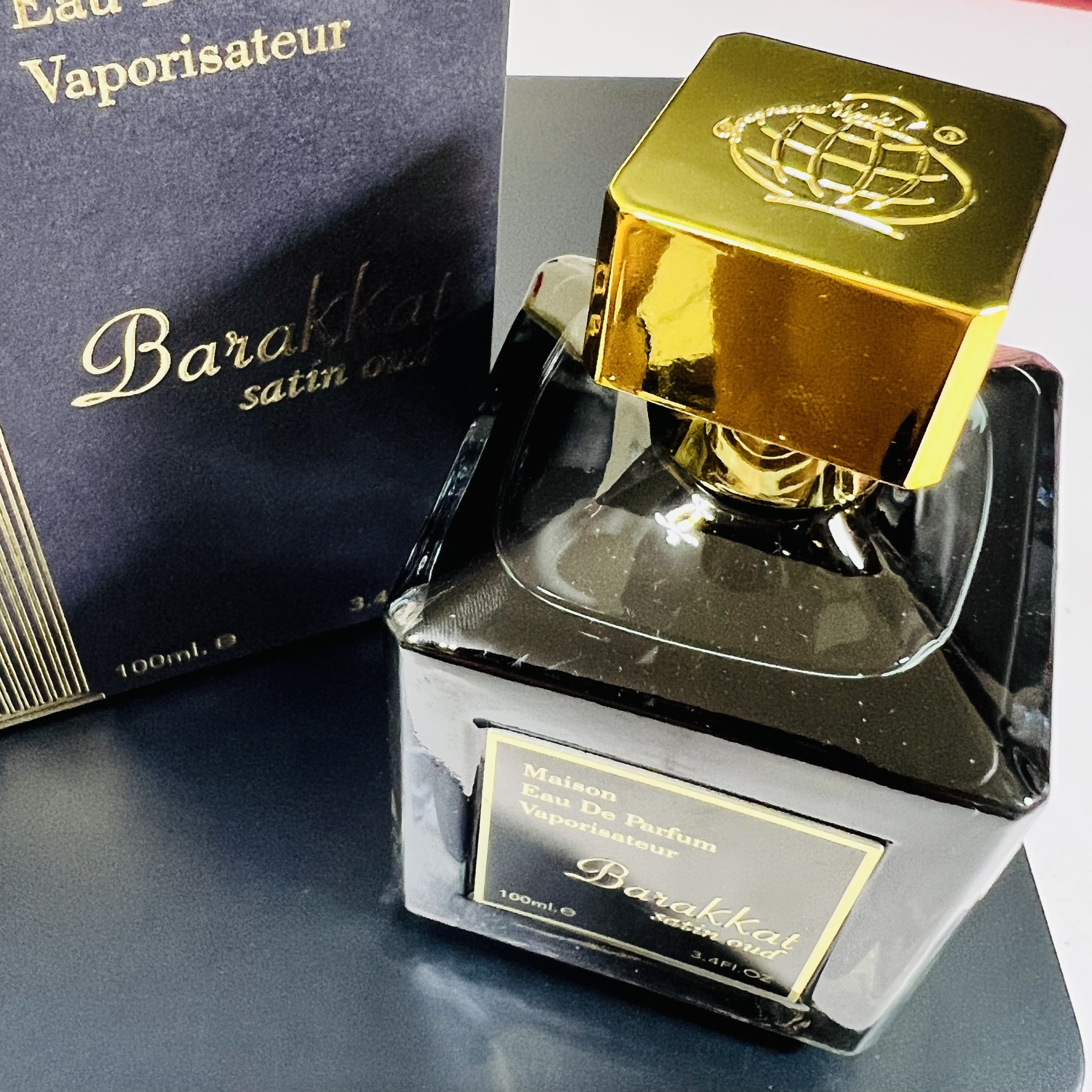 Nước hoa Nam Barakkat Satin Oud 100ml(bản dupe của MFK Satin mood)
