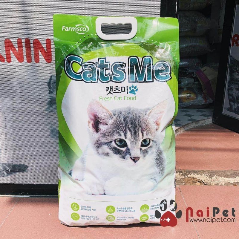 Thức Ăn Hỗn Hợp Cho Mèo Con Và Mèo Lớn Cats Me Gói 5kg