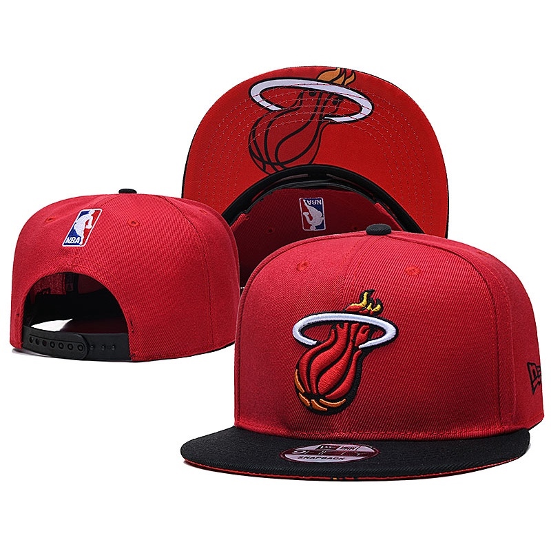 Hot Good Quality NBA Miami Heat Cap Vintage Basketball Cap Snapback Cap Hiphop Cap Plain Cap