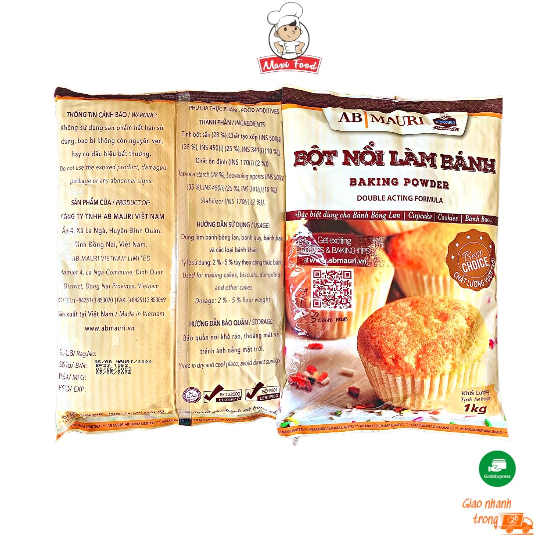 Bột nổi/ nở bánh ab mauri 1kg