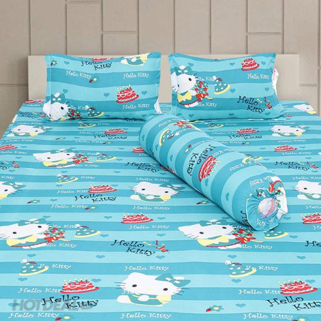 [HCM]Drap nệm thun lạnh (ga nệm thun lạnh) 1m2 x 2m VNK2 (Giao màu ngẫu nhiên)