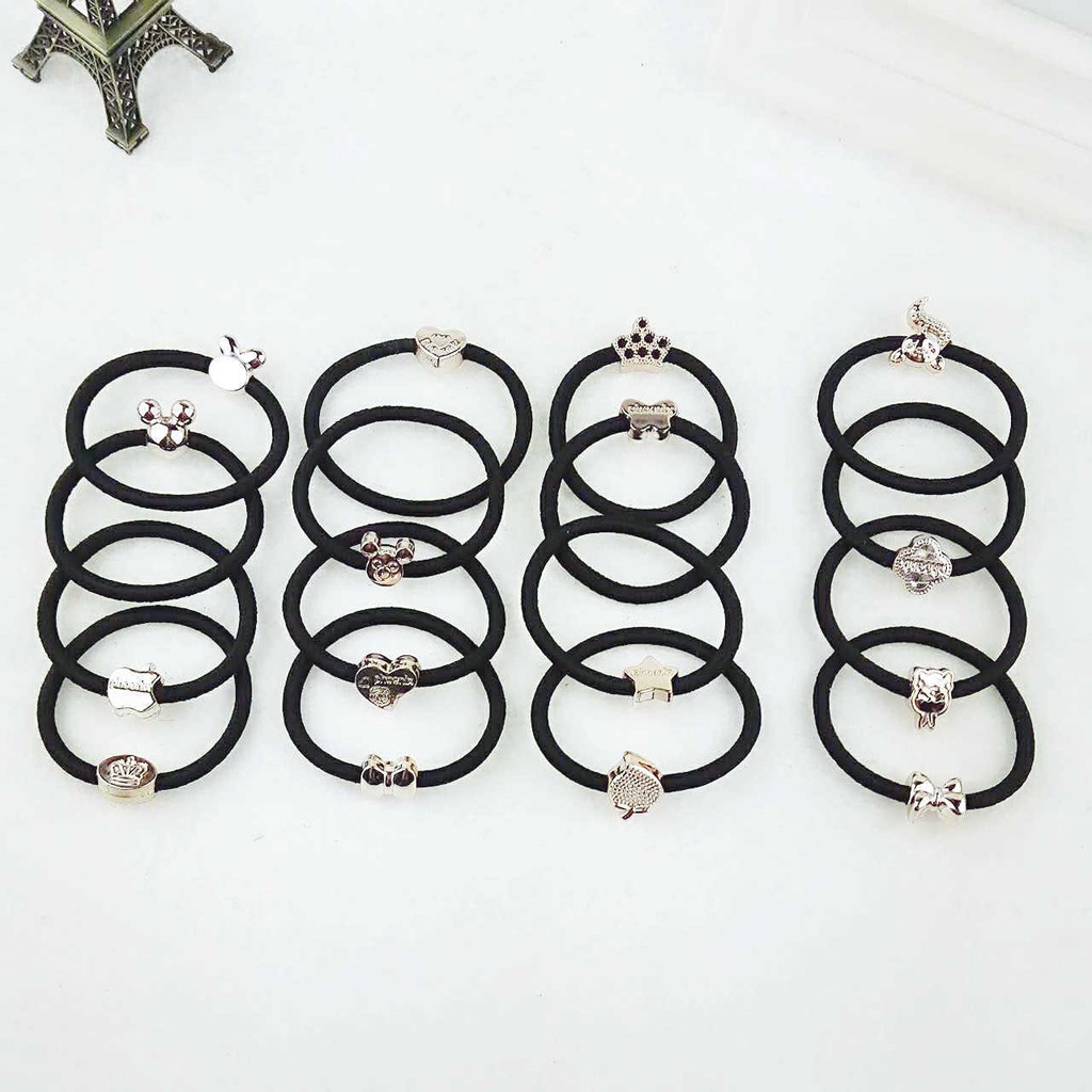 Thun Cột Tóc Cao Su Co Giãn Đầy Đặn Phong Cách  Buta